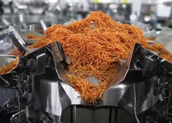 La empaquetadora del pesador de SS316 Multihead para la patata fríe 70 bolsos/minuto