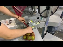 Caso de aplicación de embalaje y pesaje netos de productos agrícolas