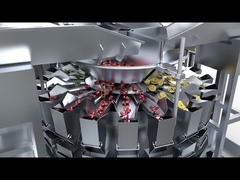 Máquina empacadora para dátiles, patatas fritas, caramelos, café, frijoles, arroz y otros alimentos granulados.