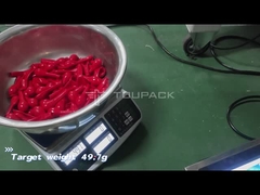 Empaquetadora del pesador de Multihead para el globo