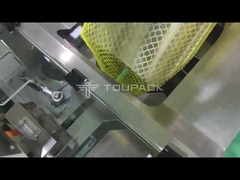 Chocolate Mesh Net Bag Packaging Machine de la moneda de oro de TOUPACK