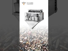 Máquina envasadora de alimentos para mascotas de 2,5 kg con pesadora multicabezal para múltiples materiales