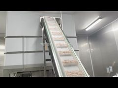 Máquina de embalaje de carcasa de camarón con pesador de cabeza múltiple