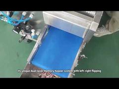 Pesadora multicabezal Octopus de 7 cabezales, tipo volteo, para envasado de alimentos congelados en bolsas de plástico y llenado