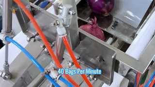 Sistema automático de envasado de bolsas de malla de alta velocidad (0,5 kg - 5 kg)